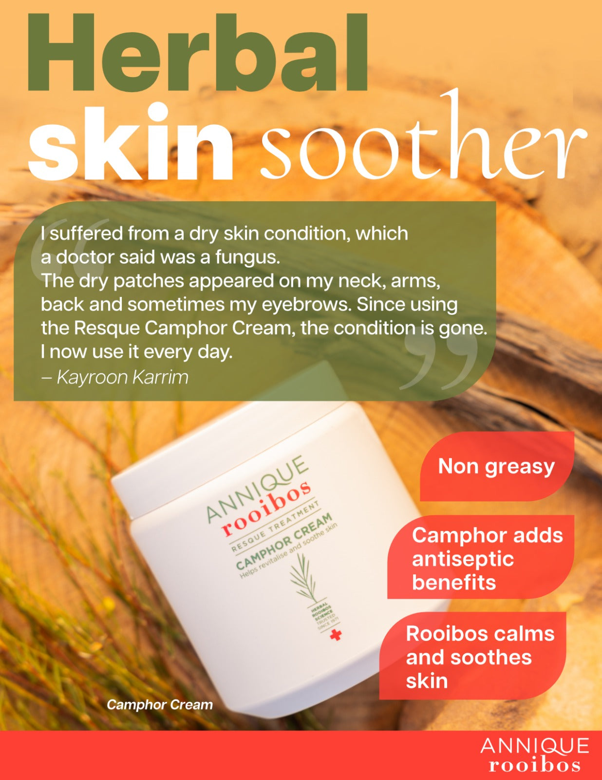 Annique Resque Camphor Cream 500ml