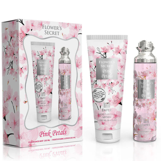 Flowers Secret Pink Petals Gift Set