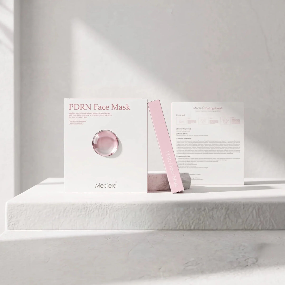 Mediere PDRN Face Mask 5 Pack - PDRN Cellular Renewal Hydrogel Mask