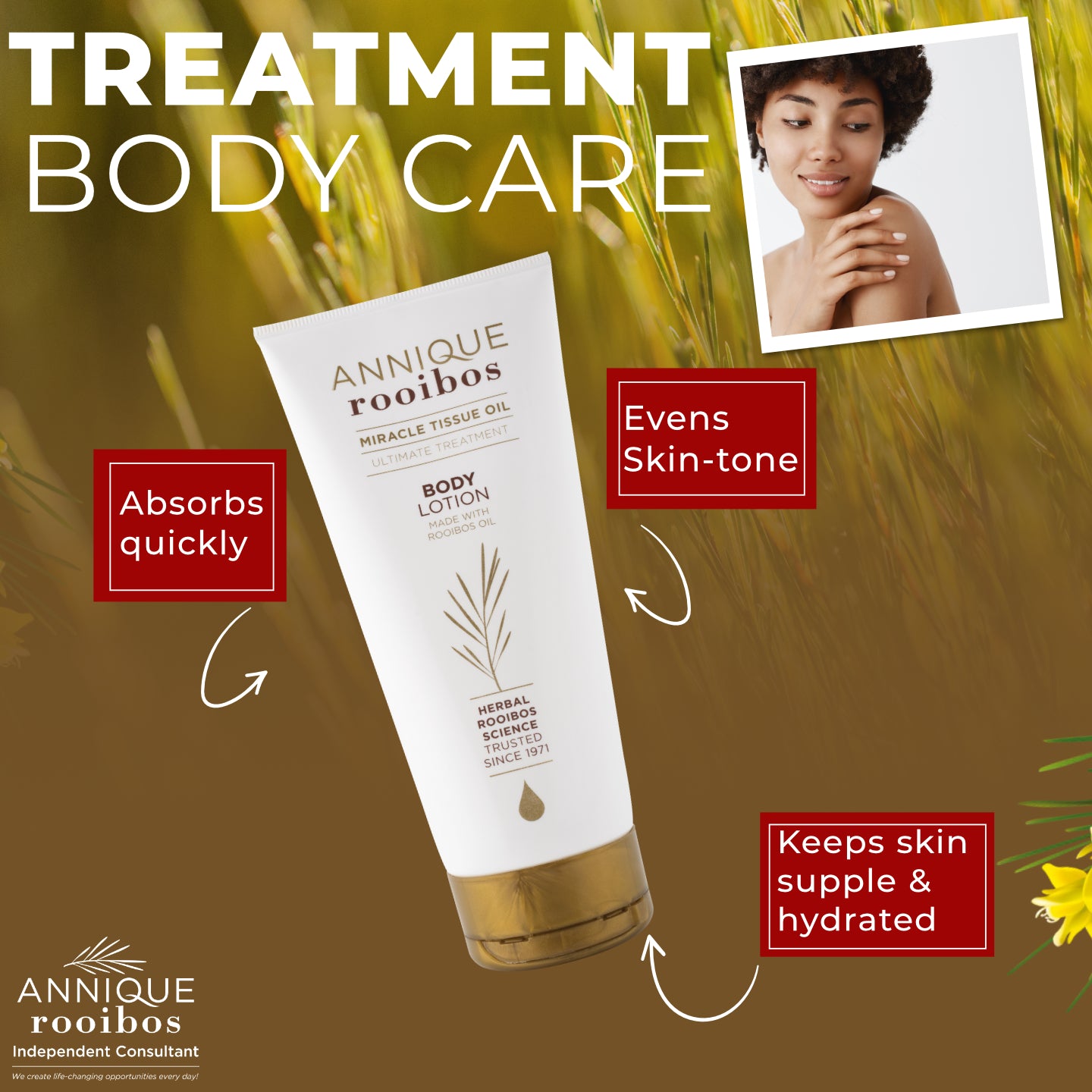 Annique Miracle Tissue Oil Body Lotion 200ml