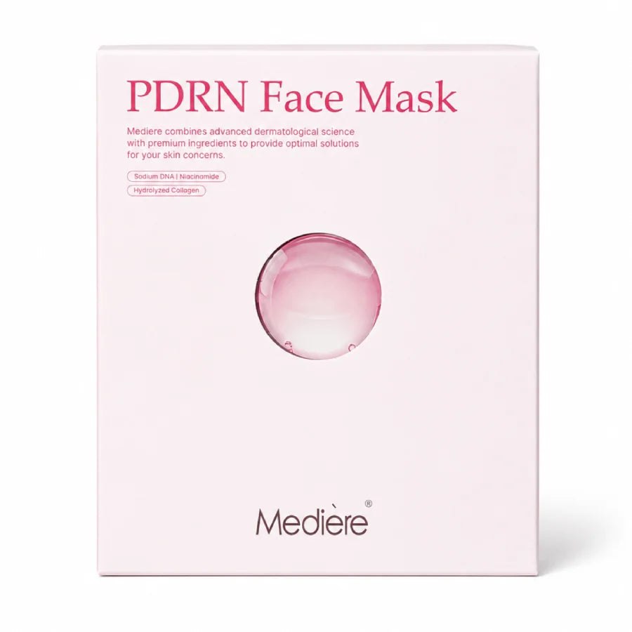 Mediere PDRN Face Mask 5 Pack - PDRN Cellular Renewal Hydrogel Mask