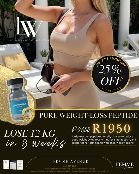 Pure Weight Loss Peptide (USE CODE FEMMELOVE AT CHECKOUT)