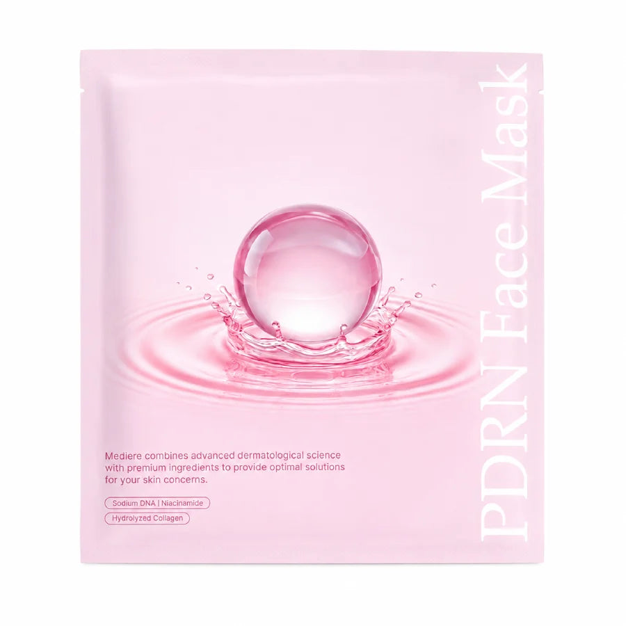 Mediere PDRN Face Mask 5 Pack - PDRN Cellular Renewal Hydrogel Mask